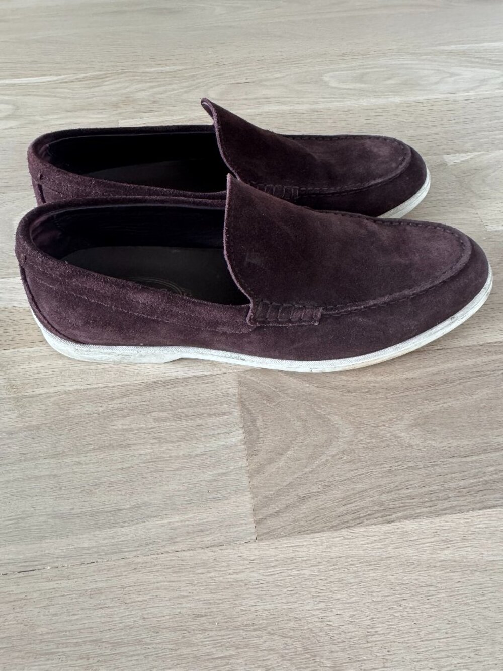 Tod's Men's Suede Slipper Loafers